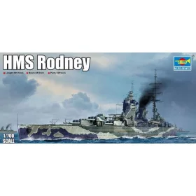 Trumpeter 06718 HMS Rodney (1/700)
