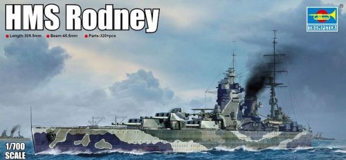 Trumpeter 06718 HMS Rodney (1/700)