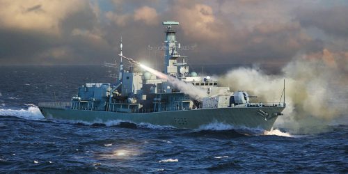 Trumpeter 06722 HMS TYPE 23 Frigate  Monmouth(F235) (1/700)