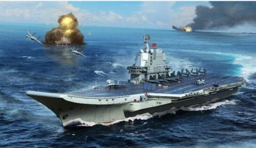 Trumpeter 06725 PLA Navy type 002 Aircraft Carrier (1/700)