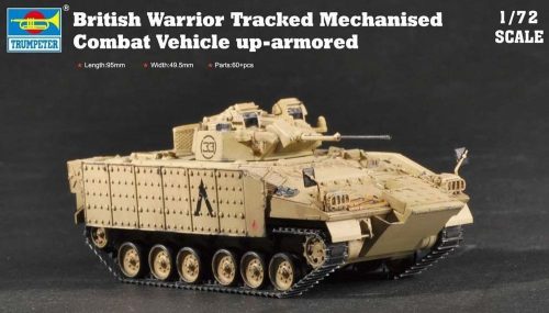 Trumpeter 07102 British Warrior Tracked Mech.Combat Veh. (1/72)