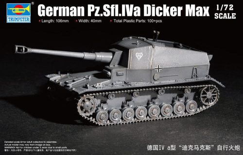 Trumpeter 07108 German PZ.Sfl.Iva Dicker Max (1/72)