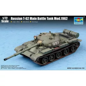   Trumpeter 07146 Russian T-62 Main Battle Tank Mod.1962 (1/72)