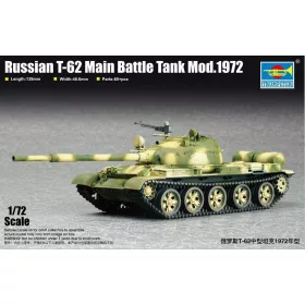  Trumpeter 07147 Russian T-62 Main Battle Tank Mod.1972 (1/72)