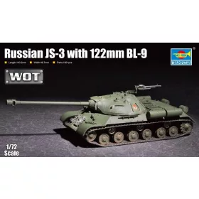 Trumpeter 07163 Russian JS-3 with 122mm BL-9 (1/72)