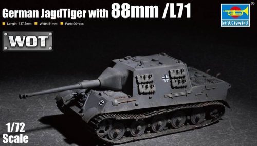 Trumpeter 07166 German JagdTiger with 88mm /L71 (1/72)