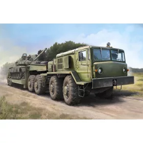   Trumpeter 07195 MAZ-537G Late Production type with MAZ/ChMZAP-5247G semitrailer (1/72)