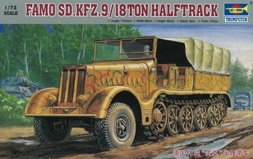 Trumpeter 07203 Sd.Kfz. 9 Famo 18 t Zugkraftwagen (1/72)