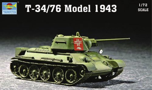 Trumpeter 07208 Soviet T-34/76 Model 1943 (1/72)