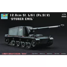 Trumpeter 07210 Sturer Emil 12,8 cm Sf. L/61 Pz.Sf.V (1/72)