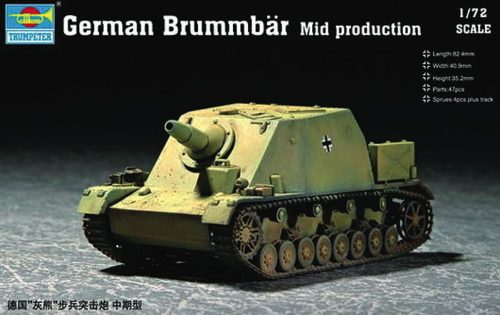 Trumpeter 07211 German Brummbär Mid Production (1/72)