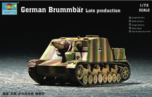 Trumpeter 07212 German Brummbär Late Production (1/72)