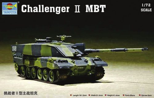 Trumpeter 07214 Challenger II MBT (1/72)