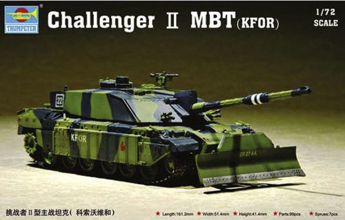 Trumpeter 07216 Challenger II MBT (KFOR) (1/72)