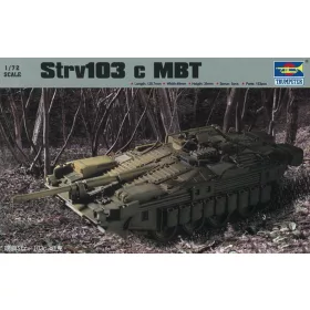 Trumpeter 07220 Strv103c MBZ (1/72)