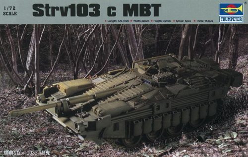 Trumpeter 07220 Strv103c MBZ (1/72)