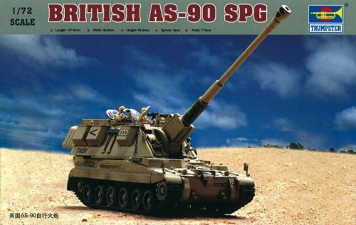 Trumpeter 07221 Britisch AS-90 Self-Propelled Howitzer (1/72)