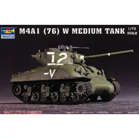 Trumpeter 07222 M4A1 (76) W Tank (1/72)