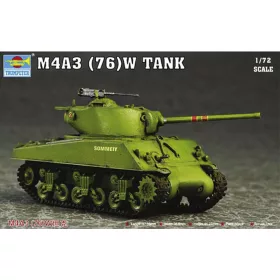 Trumpeter 07226 M4A3 76(W) Tank (1/72)
