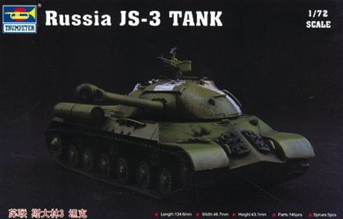 Trumpeter 07227 Russian JS-3 Tank (1/72)