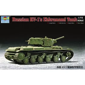 Trumpeter 07230 Soviet KV-1S Ehkranami (1/72)