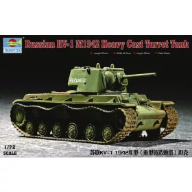 Trumpeter 07231 KV-1 1942 Heavy Cast Turret (1/72)