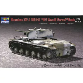   Trumpeter 07232 Russian KV-1 M1941 ''KV Small Turret'' Tank (1/72)