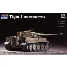 Trumpeter 07243 Tiger 1 Tank (Mid.) (1/72)