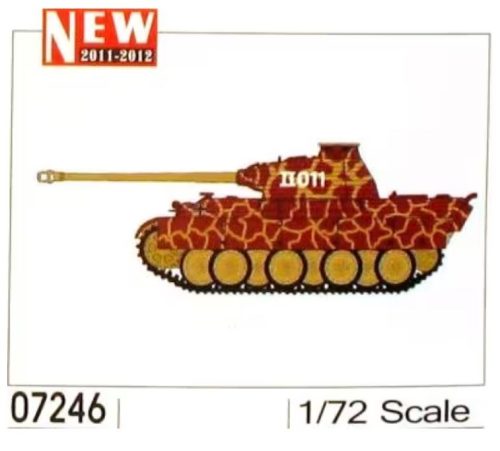 Trumpeter 07246 German Panther Ausf. A 1/72 harckocsi makett