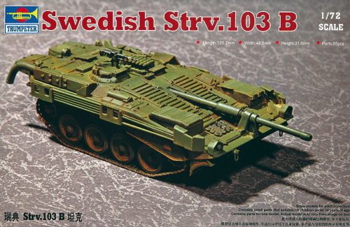 Trumpeter 07248 Swedish Strv 103B MBT (1/72)