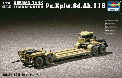 Trumpeter 07249 Sd.Ah.116 Trailer (1/72)