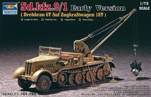 Trumpeter 07253 Drehkran SDKFZ 9/1 (1/72)