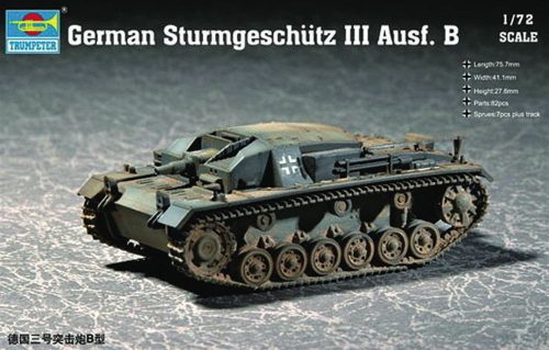 Trumpeter 07256 German Sturmgeschütz III Ausf. B (1/72)