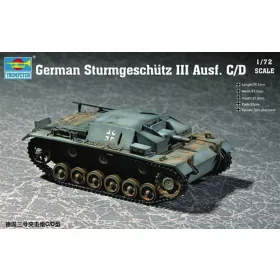 Trumpeter 07257 German Sturmgeschütz III Ausf. C/D (1/72)