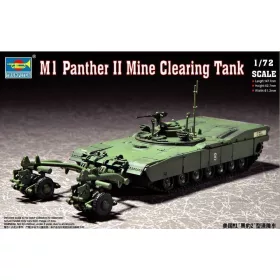 Trumpeter 07280 M1 Panther II Mine clearing Tank (1/72)