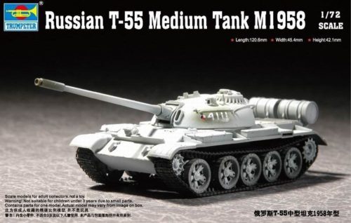 Trumpeter 07282 Russian T-55 Medium Tank M1958 (1/72)