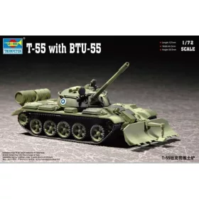 Trumpeter 07284 T-55 with BTU-55 (1/72)