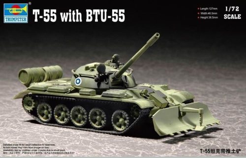 Trumpeter 07284 T-55 with BTU-55 (1/72)