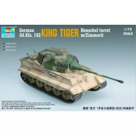 Trumpeter 07291 King Tiger Henschel Turret w/Zimmerit (1/72)
