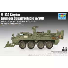   Trumpeter 07426 [M1132 Stryker Engineer Squad Vehicle w/LWMR-Mine Roller/SOB] (1/72)