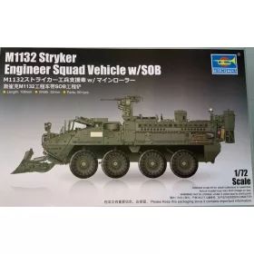   Trumpeter 07456 M1132 Stryker Engineer Squad Vehicle w/SOB (1/72)