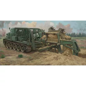   Trumpeter 09502 BTM-3 High-Speed Trench Digging Vehicle (1/35)