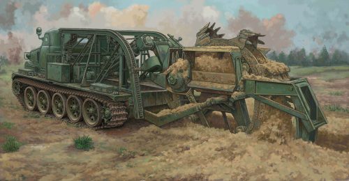 Trumpeter 09502 BTM-3 High-Speed Trench Digging Vehicle (1/35)