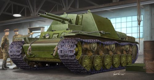 Trumpeter 09504 Soviet KV-7 (Object 227) (1/35)