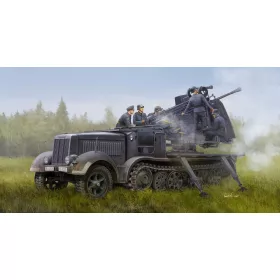   Trumpeter 09513 German 5cm FLAK 41auf Selbstfahrlafette(Sd.Kfz.7/2) (1/35)
