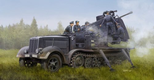 Trumpeter 09513 German 5cm FLAK 41auf Selbstfahrlafette(Sd.Kfz.7/2) (1/35)