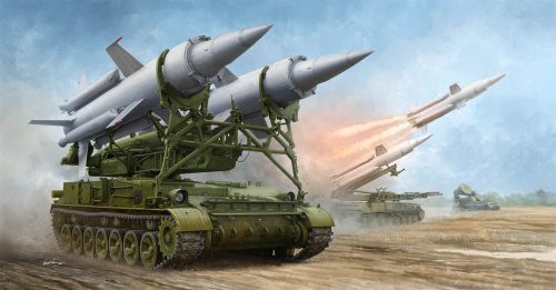 Trumpeter 09523 Soviet 2K11A TEL w/9M8M Missile"Krug-a" (SA-4 Ganef) (1/35)