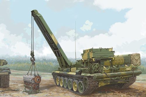 Trumpeter 09553 Russian BREM-1 Armoured Recovery Vehicle (1/35)