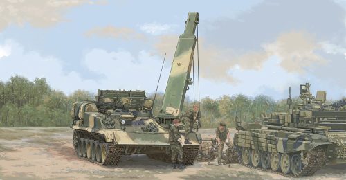 Trumpeter 09554 Russian BREM-1M Armoured Recovery Vehicle (1/35)