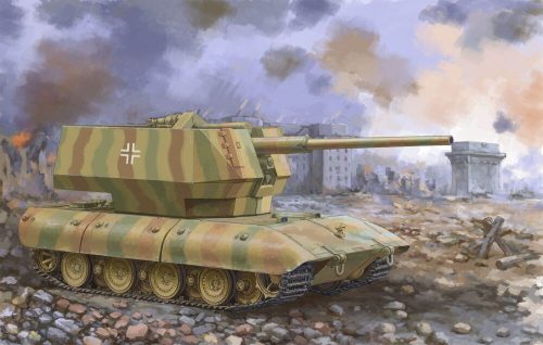 Trumpeter 09585 E-100 Flakpanzer w/12.8cm Flak 40 (1/35)